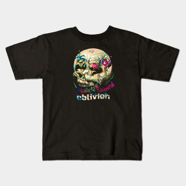 Oblivion Kids T-Shirt by Lolebomb